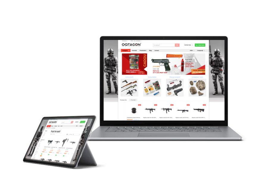 Oqtagon eStore Magento development